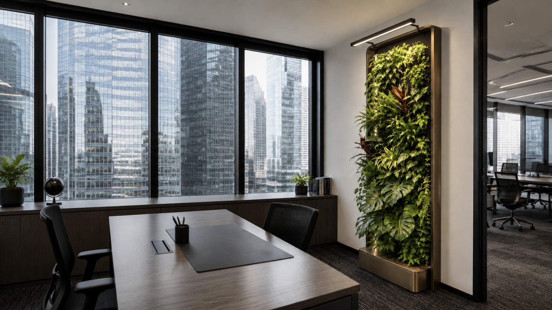 Let nature, art and technology grow together in the city